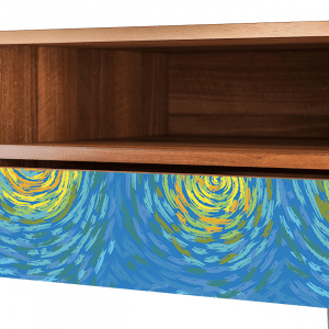 Sideboard - STORYZ - T3 Van Gogh Lights - Walnut
