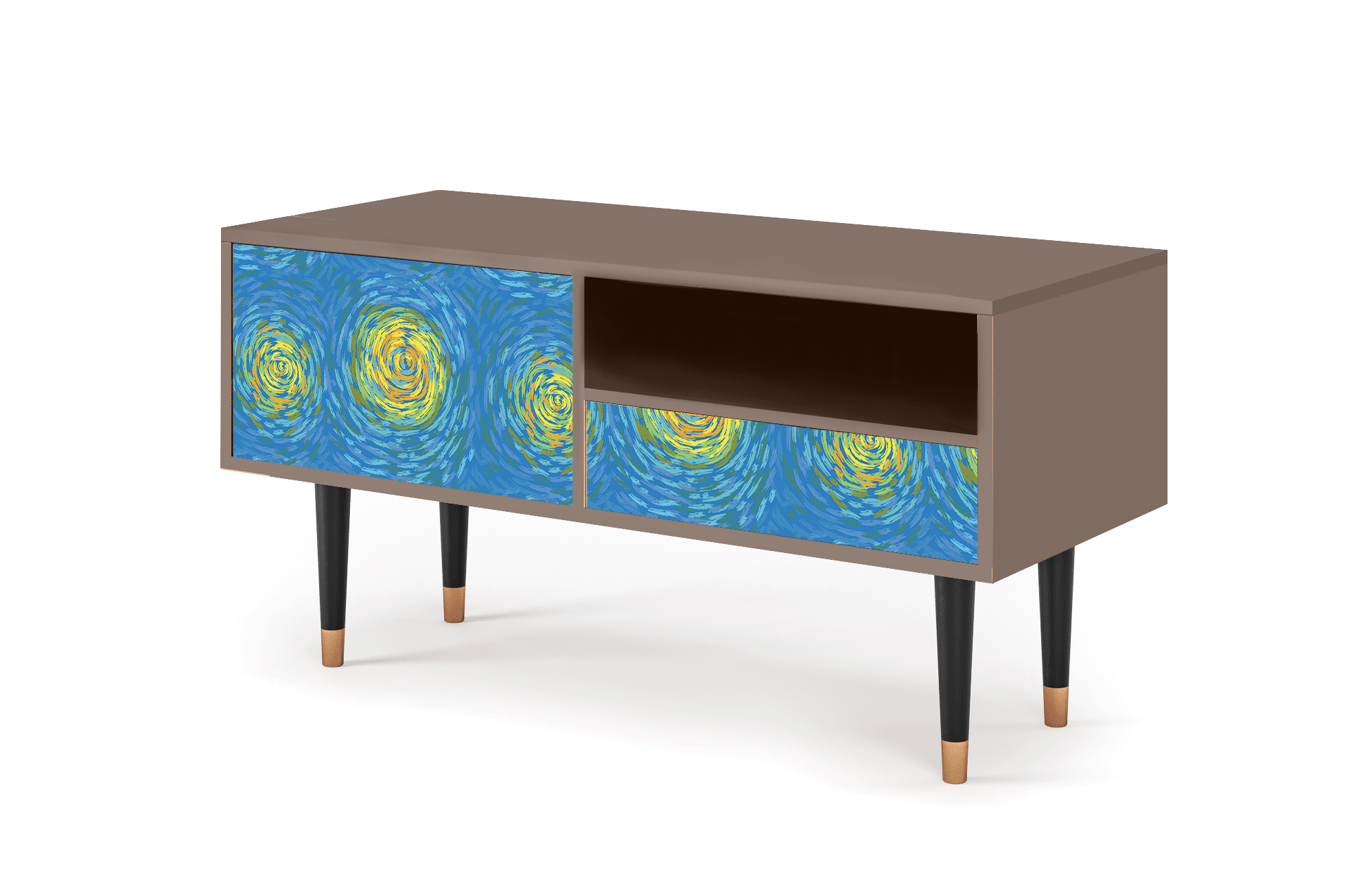 T3_94_004 Sideboard - STORYZ - T3 Van Gogh Lights - Latte
