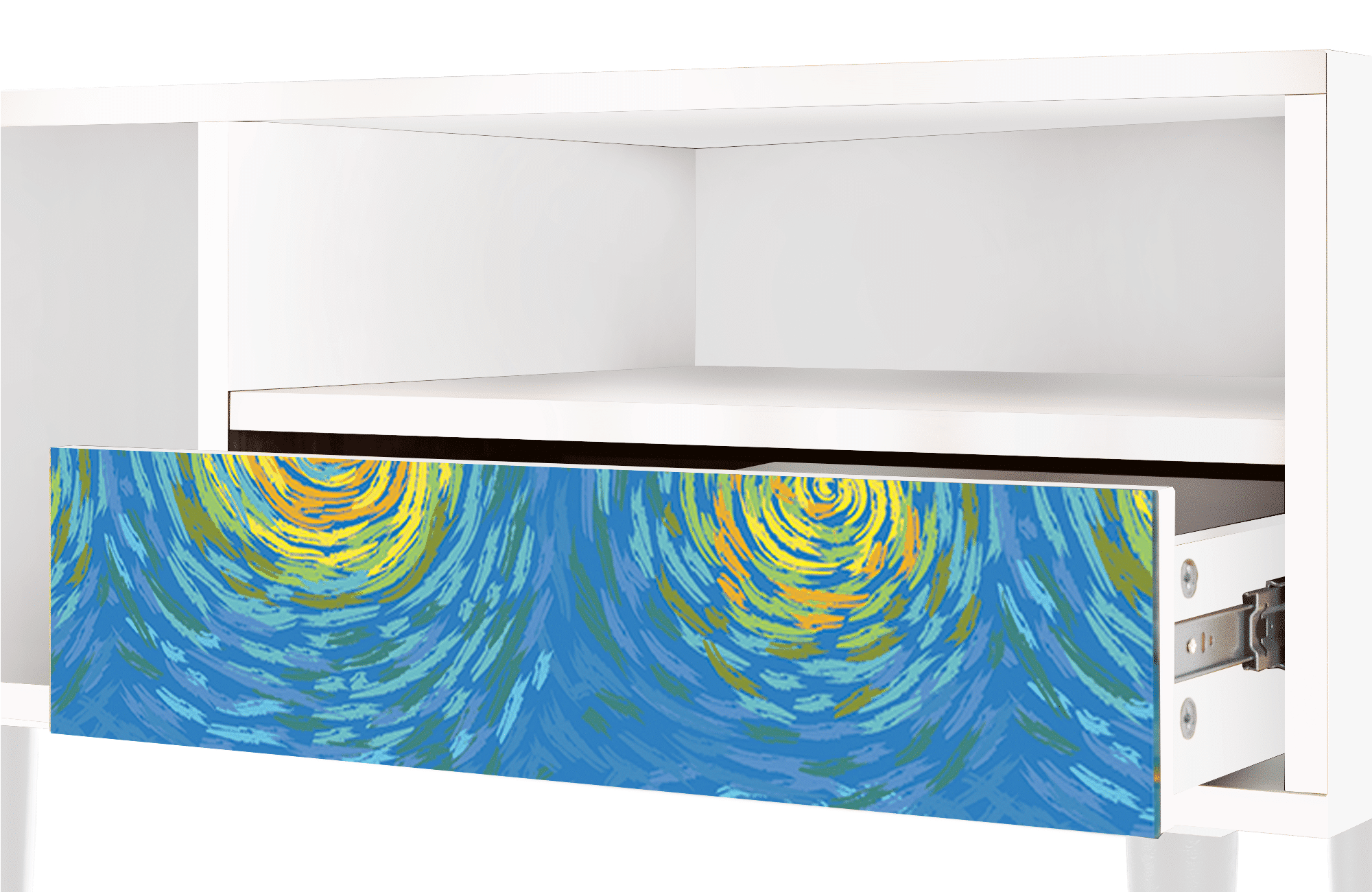 Sideboard – STORYZ – T3 Van Gogh Lights – White Sideboard - STORYZ - T3 Van Gogh Lights - White