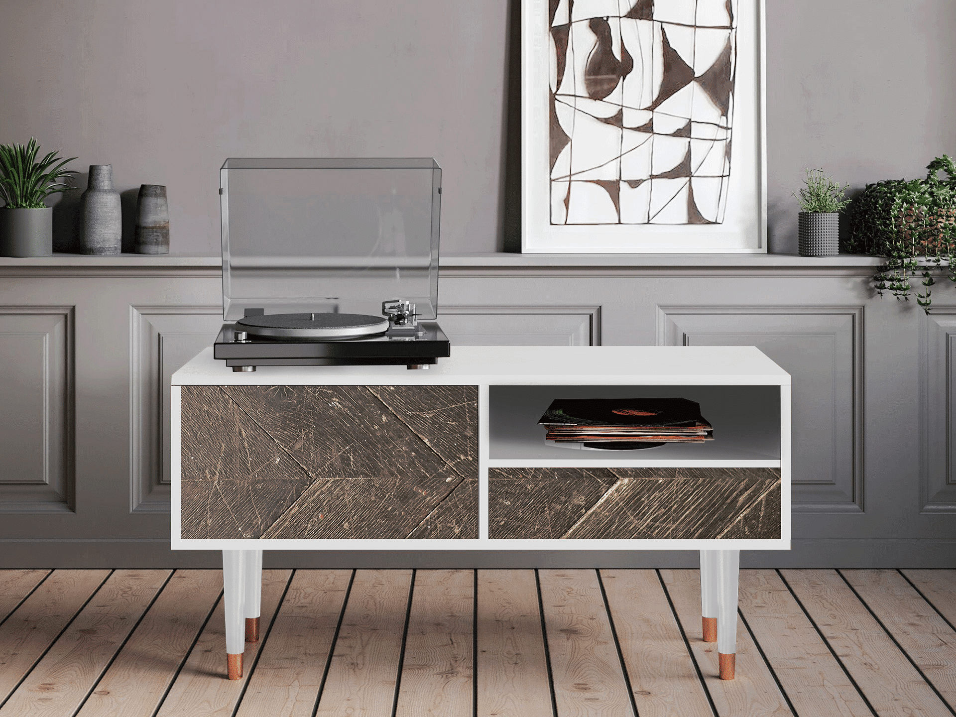 Sideboard - STORYZ - T3 Wise Tree - White Sideboard - STORYZ - T3 Wise Tree - White