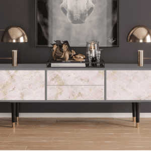 Sideboard - STORYZ - T4 Dirty Roses - Grey