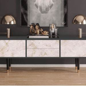 Sideboard - STORYZ - T4 Dirty Roses - Antracite