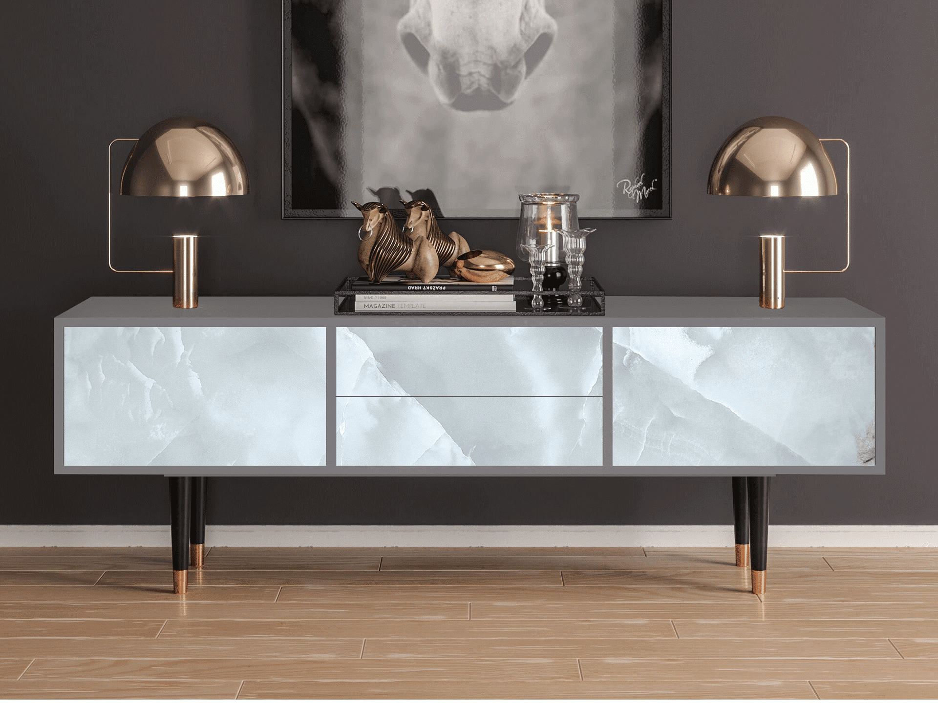 Sideboard - STORYZ - T4 The Onyx - Grey Sideboard - STORYZ - T4 The Onyx - Grey