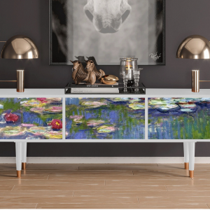 Sideboard - STORYZ - T4 The water lily pond 
 - White