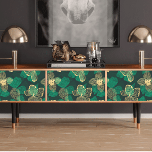 Sideboard - STORYZ - T4 Green Flower - Walnut