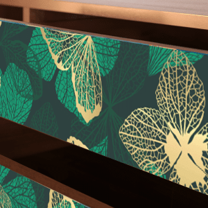 Sideboard - STORYZ - T4 Green Flower - Walnut