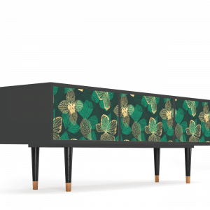 Sideboard - STORYZ - T4 Green Flower - Antracite