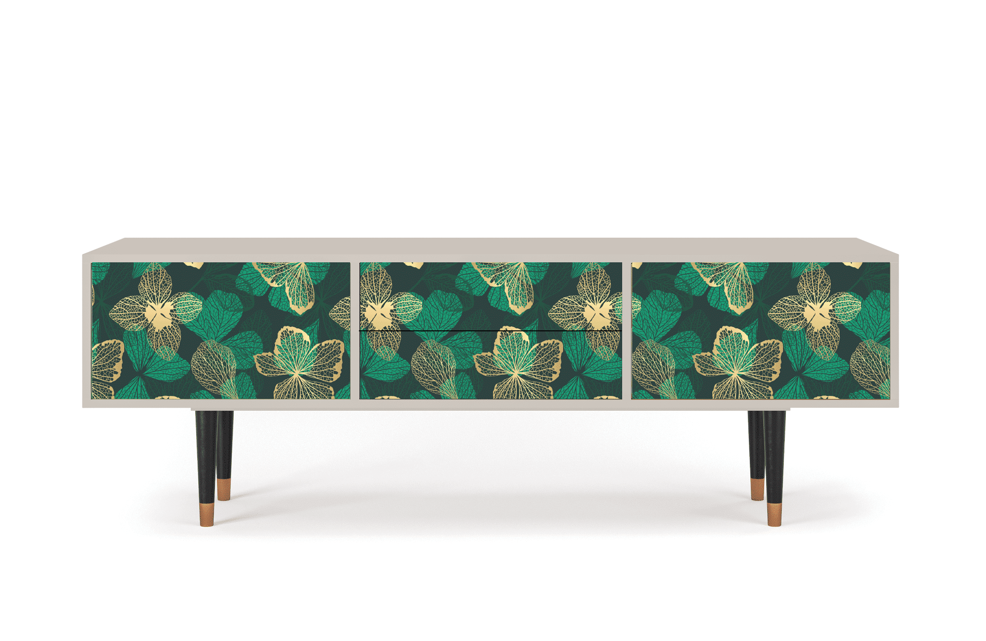 Sideboard – STORYZ – T4 Green Flower – Sand Sideboard - STORYZ - T4 Green Flower - Sand