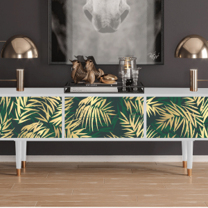 Sideboard - STORYZ - T4 Sunny Palm Tree - White