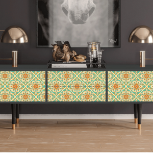 Sideboard - STORYZ - T4 Hindu Daisy - Antracite