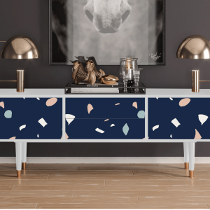Sideboard - STORYZ - T4 Space Satellites - White
