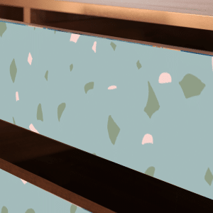 Sideboard - STORYZ - T4 Blue Drops - Walnut