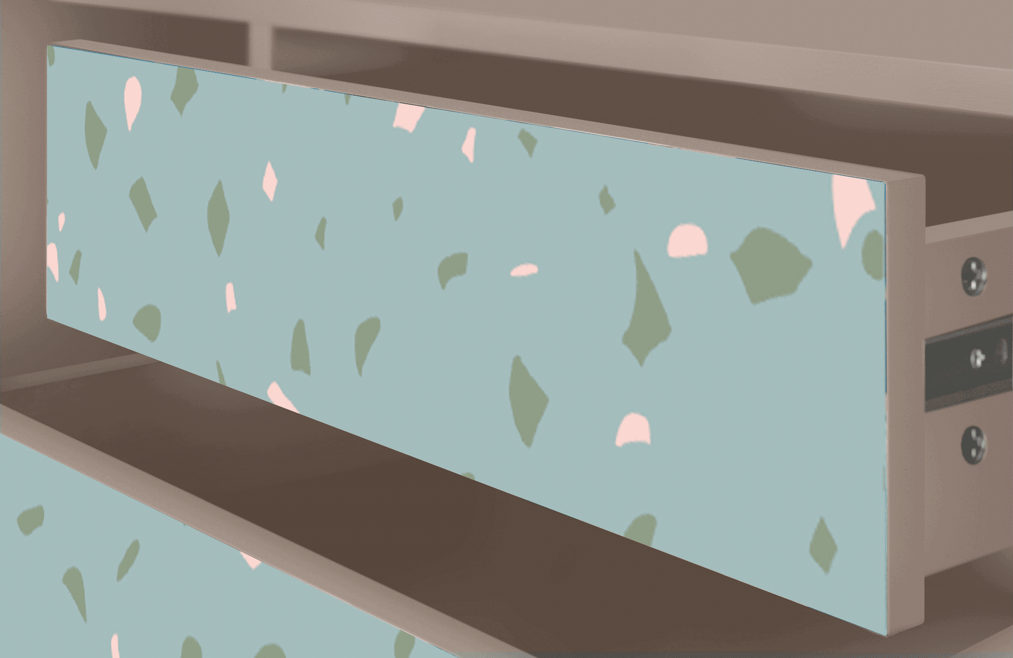 Sideboard – STORYZ – T4 Blue Drops – Latte Sideboard - STORYZ - T4 Blue Drops - Latte