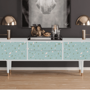Sideboard - STORYZ - T4 Blue Drops - White