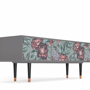 Sideboard - STORYZ - T4 Light Peonies - Grey