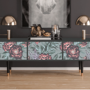 Sideboard - STORYZ - T4 Light Peonies - Antracite