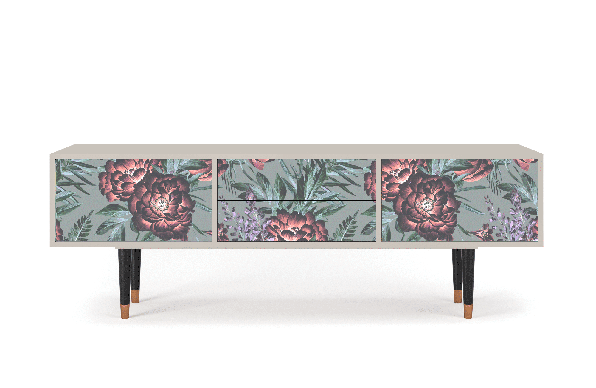 Sideboard – STORYZ – T4 Light Peonies – Sand Sideboard - STORYZ - T4 Light Peonies - Sand