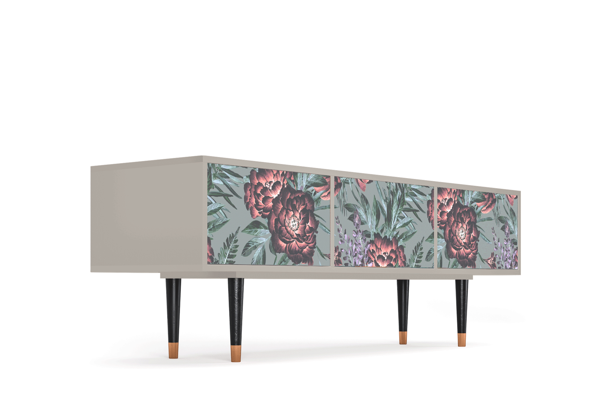 Sideboard – STORYZ – T4 Light Peonies – Sand Sideboard - STORYZ - T4 Light Peonies - Sand