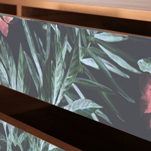 Sideboard - STORYZ - T4 Dark Peonies - Walnut