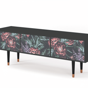 Sideboard - STORYZ - T4 Dark Peonies - Antracite