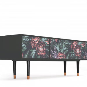 Sideboard - STORYZ - T4 Dark Peonies - Antracite