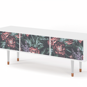 Sideboard - STORYZ - T4 Dark Peonies - White