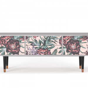 Sideboard - STORYZ - T4 Peach Peonies - Grey