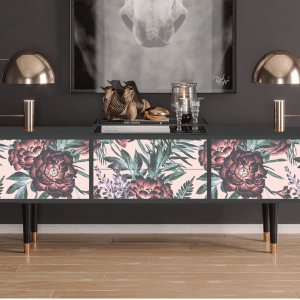 Sideboard - STORYZ - T4 Peach Peonies - Antracite