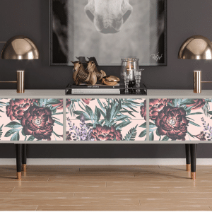 Sideboard - STORYZ - T4 Peach Peonies - Sand