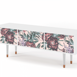 Sideboard - STORYZ - T4 Peach Peonies - White