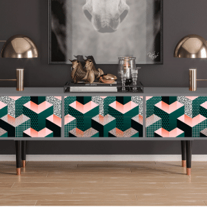Sideboard - STORYZ - T4 Geometric Madness - Grey