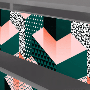 Sideboard - STORYZ - T4 Geometric Madness - Grey