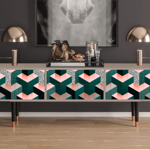Sideboard - STORYZ - T4 Geometric Madness - Latte
