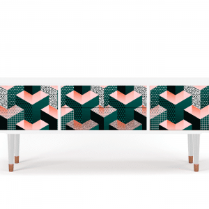 Sideboard - STORYZ - T4 Geometric Madness - White