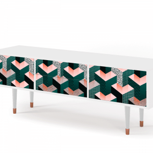 Sideboard - STORYZ - T4 Geometric Madness - White