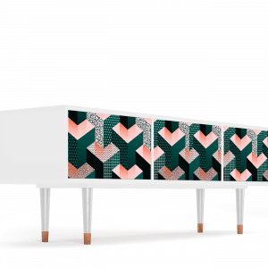 Sideboard - STORYZ - T4 Geometric Madness - White