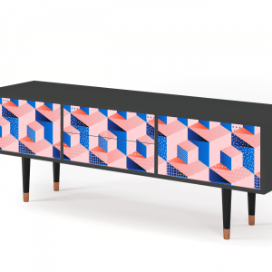 Sideboard - STORYZ - T4 Pinky Squares - Antracite