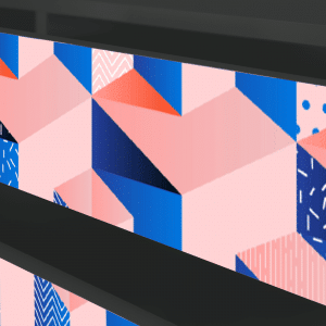 Sideboard - STORYZ - T4 Pinky Squares - Antracite
