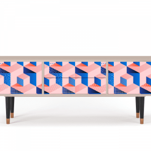 Sideboard - STORYZ - T4 Pinky Squares - Latte