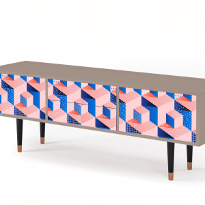 Sideboard - STORYZ - T4 Pinky Squares - Latte