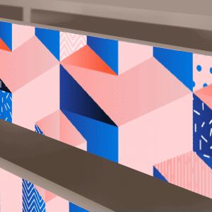 Sideboard - STORYZ - T4 Pinky Squares - Latte