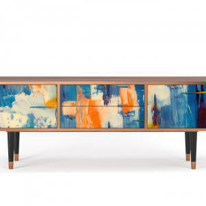 Sideboard - STORYZ - T4 Abstract Expressionism - Walnut
