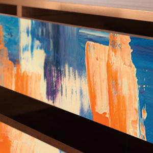 Sideboard - STORYZ - T4 Abstract Expressionism - Walnut