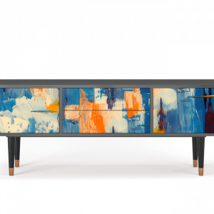 Sideboard - STORYZ - T4 Abstract Expressionism - Antracite