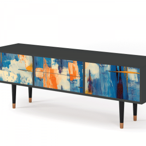 Sideboard - STORYZ - T4 Abstract Expressionism - Antracite