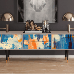 Sideboard - STORYZ - T4 Abstract Expressionism - Latte