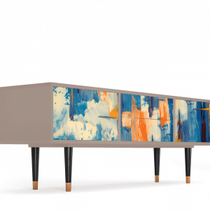 Sideboard - STORYZ - T4 Abstract Expressionism - Latte