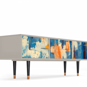 Sideboard - STORYZ - T4 Abstract Expressionism - Sand