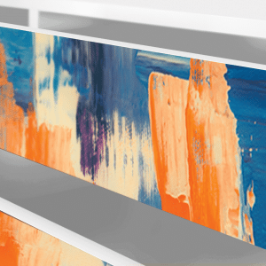 Sideboard - STORYZ - T4 Abstract Expressionism - White