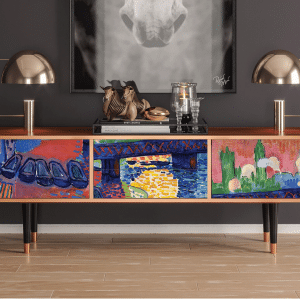Sideboard - STORYZ - T4 Charing Cross Bridge - Walnut